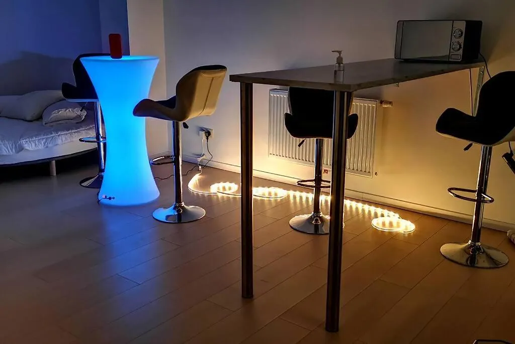 Studio Entier Moderne Et Avec Terrasse Lägenhet Bryssel