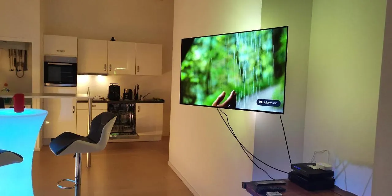 Apartmán Studio Entier Moderne Et Avec Terrasse Brusel