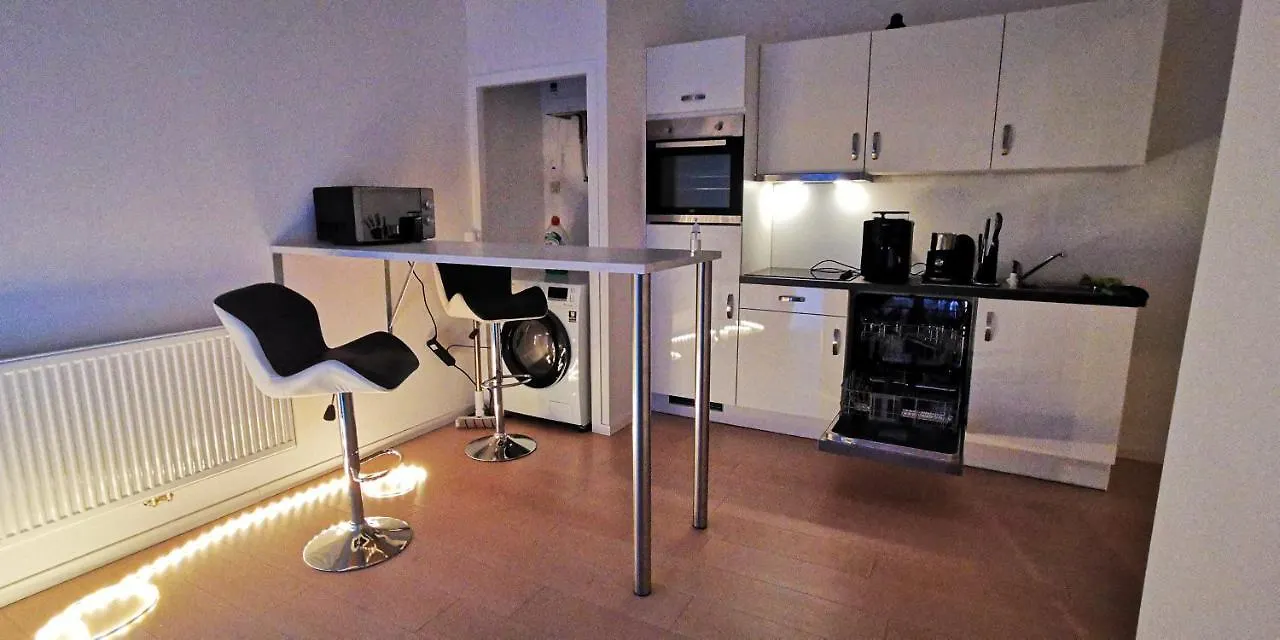 Studio Entier Moderne Et Avec Terrasse Lägenhet Bryssel Belgien